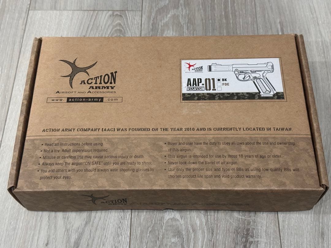 AAP-01 BK ACTION ARMY 製　エアガン