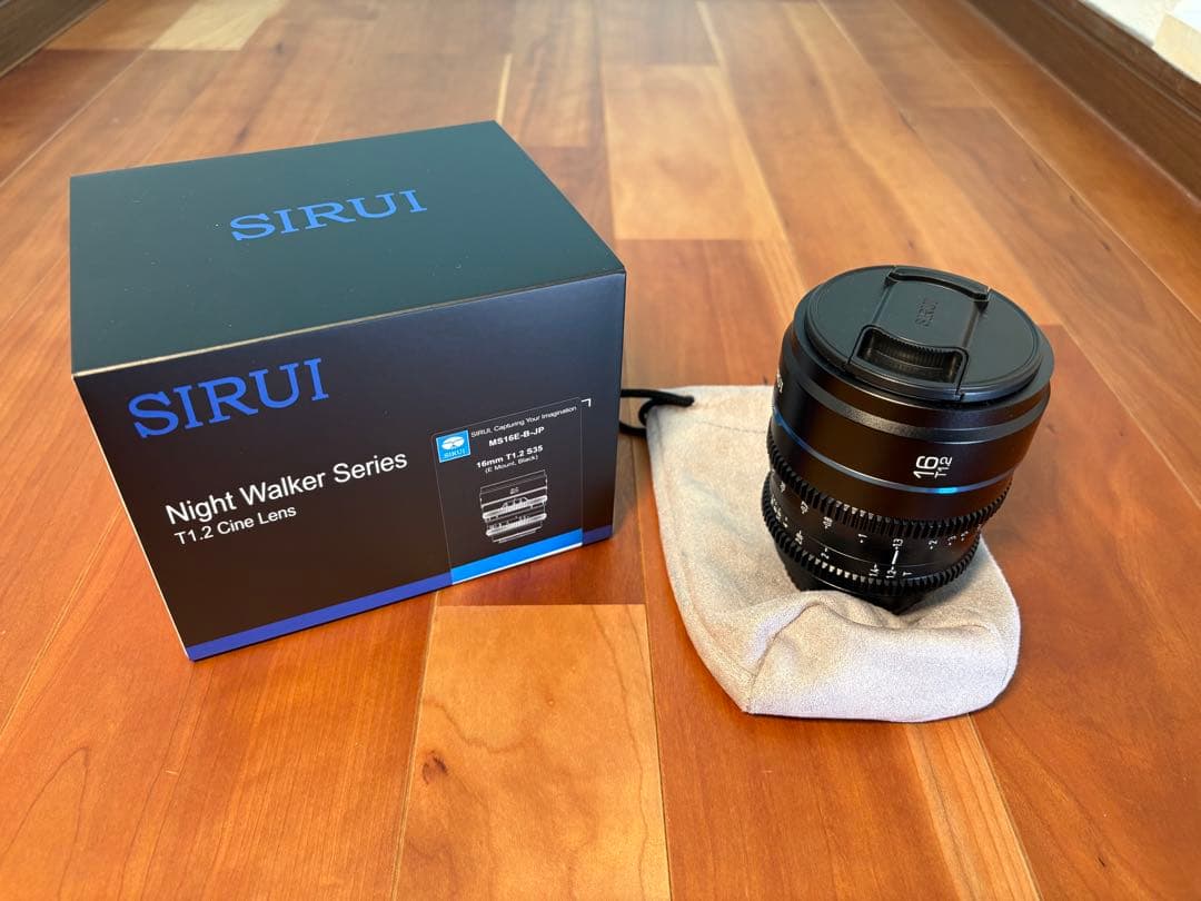 SIRUI Night Walker T1.2 16mm シネレンズ　Eマウント