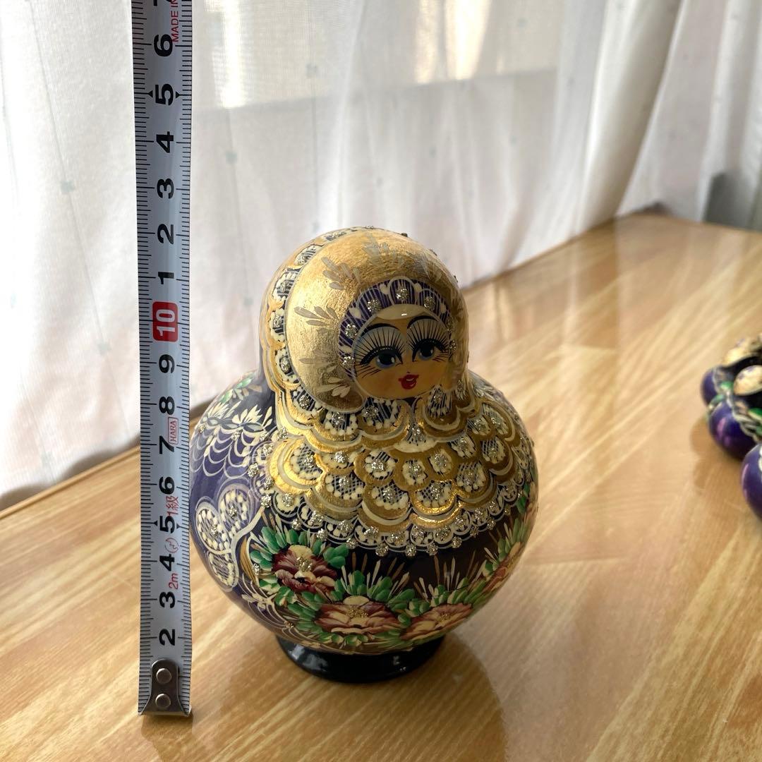 　木製　マトリョーシカ 15個セット　美品
