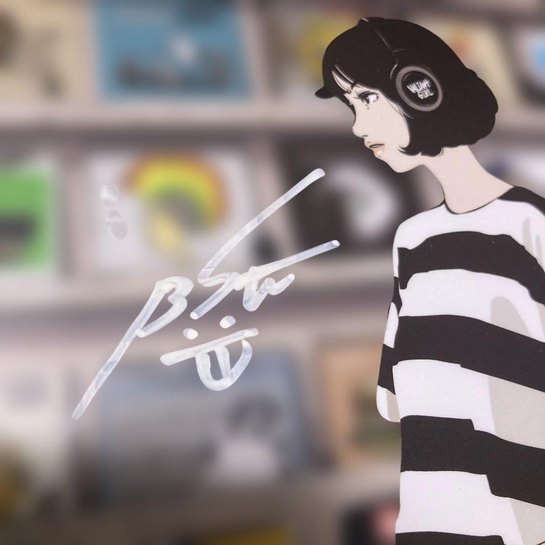 サイン入り【匿名配送】backsideworksレコードショップ ステッカー