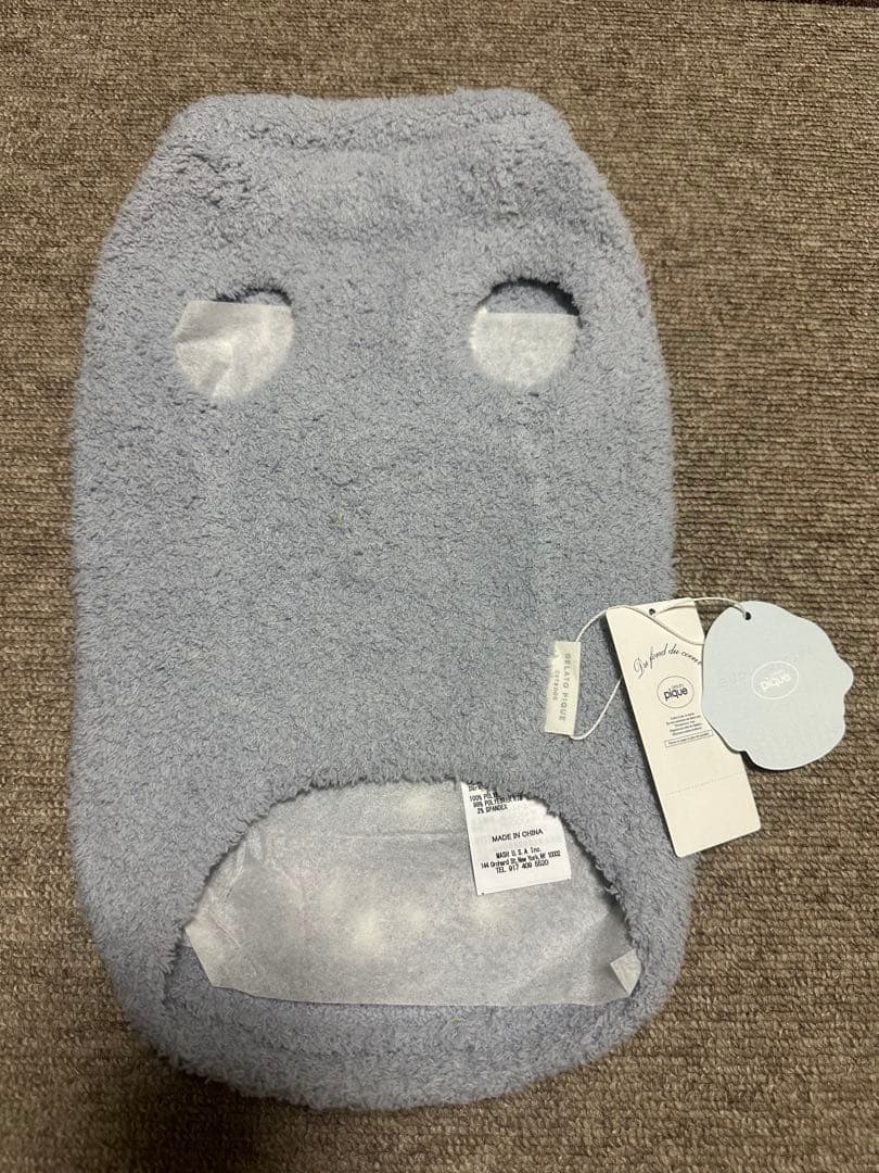 ジェラートピケベビモコシュナウザージャガードプルオーバー