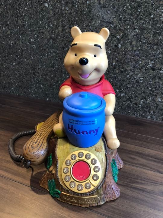 ぬいぐるみ WINNIE POOH ANIMATED TALKING TELEPHONE