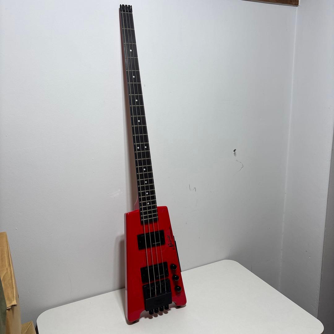 Steinberger Spirit 4弦エレキベース レッド
