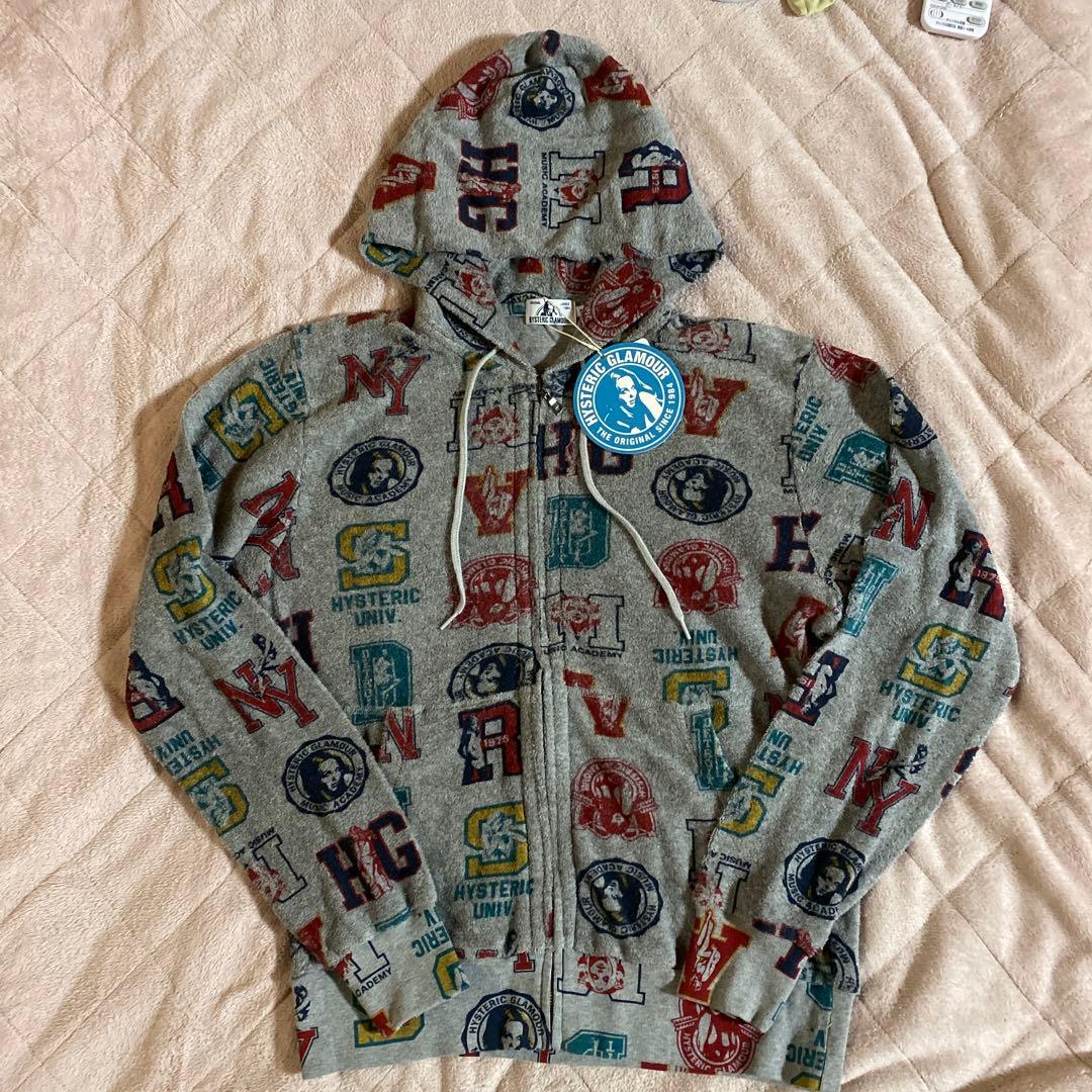 新品タグ付きヒステリックグラマーパーカー