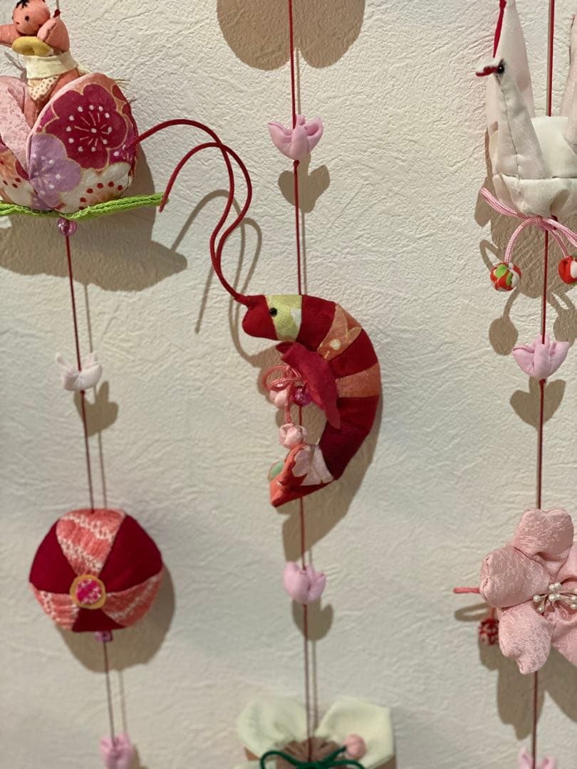 つるし雛　No.155 壁掛けタイプ・ひな祭り・桃の節句・女の子節句飾り