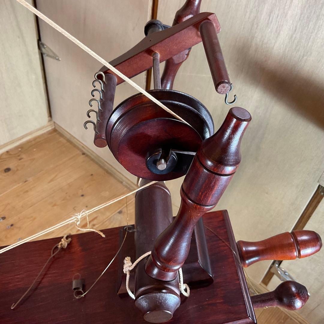 侘助です。　　　美品！紡ぎ車 糸車 ASHFORD アシュフォード