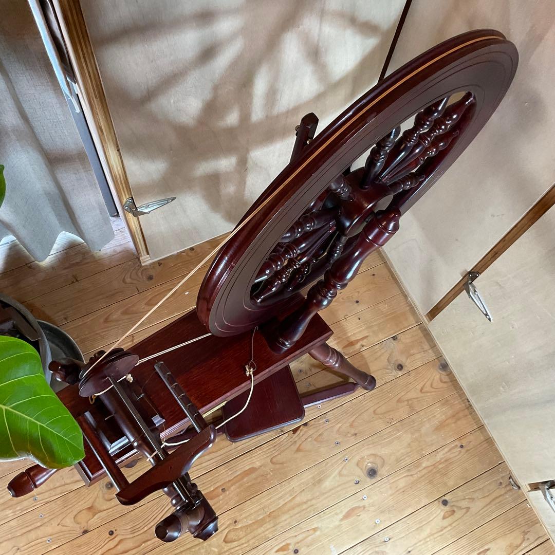 侘助です。　　　美品！紡ぎ車 糸車 ASHFORD アシュフォード