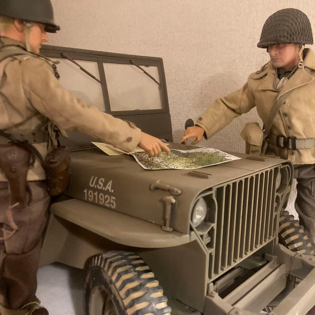 ハズブロ製1/6 アメリカ陸軍WILLYS JEEP MB (初期型グリル)