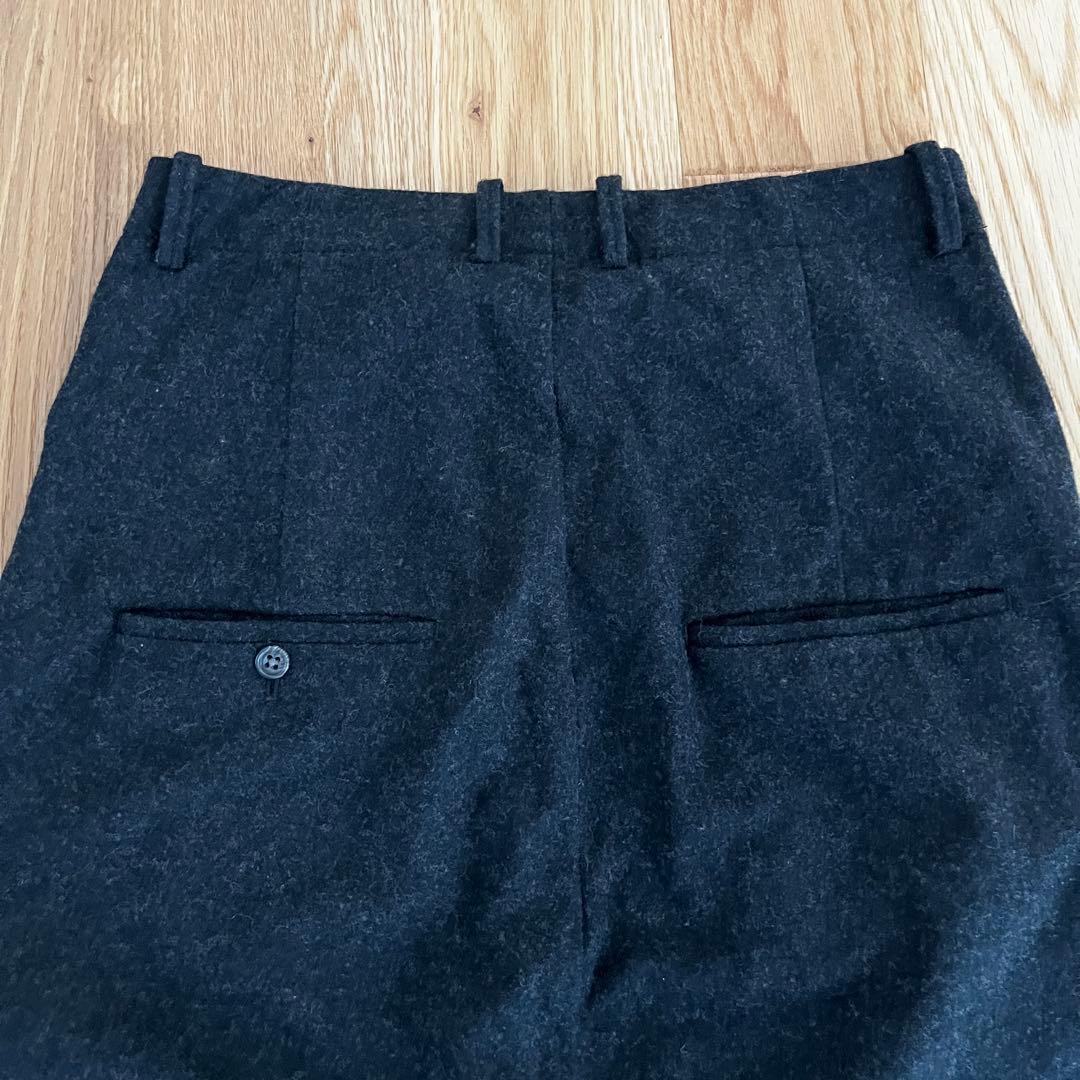 rdv o globe ランデヴーオーグローブ ウール サルエル　パンツ　グレー