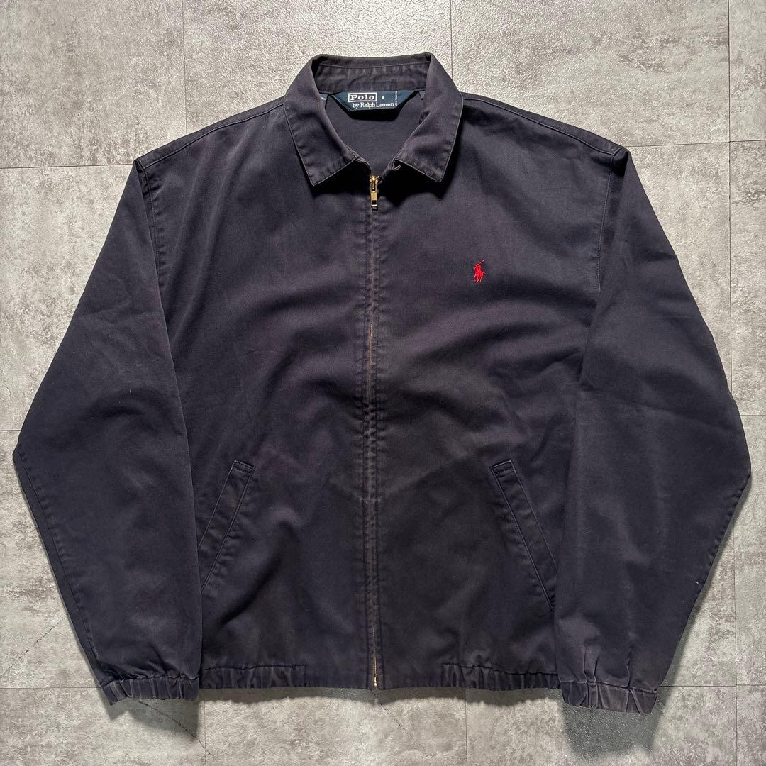 ジャケット・アウター 90s Polo by Ralph Lauren swing top navy