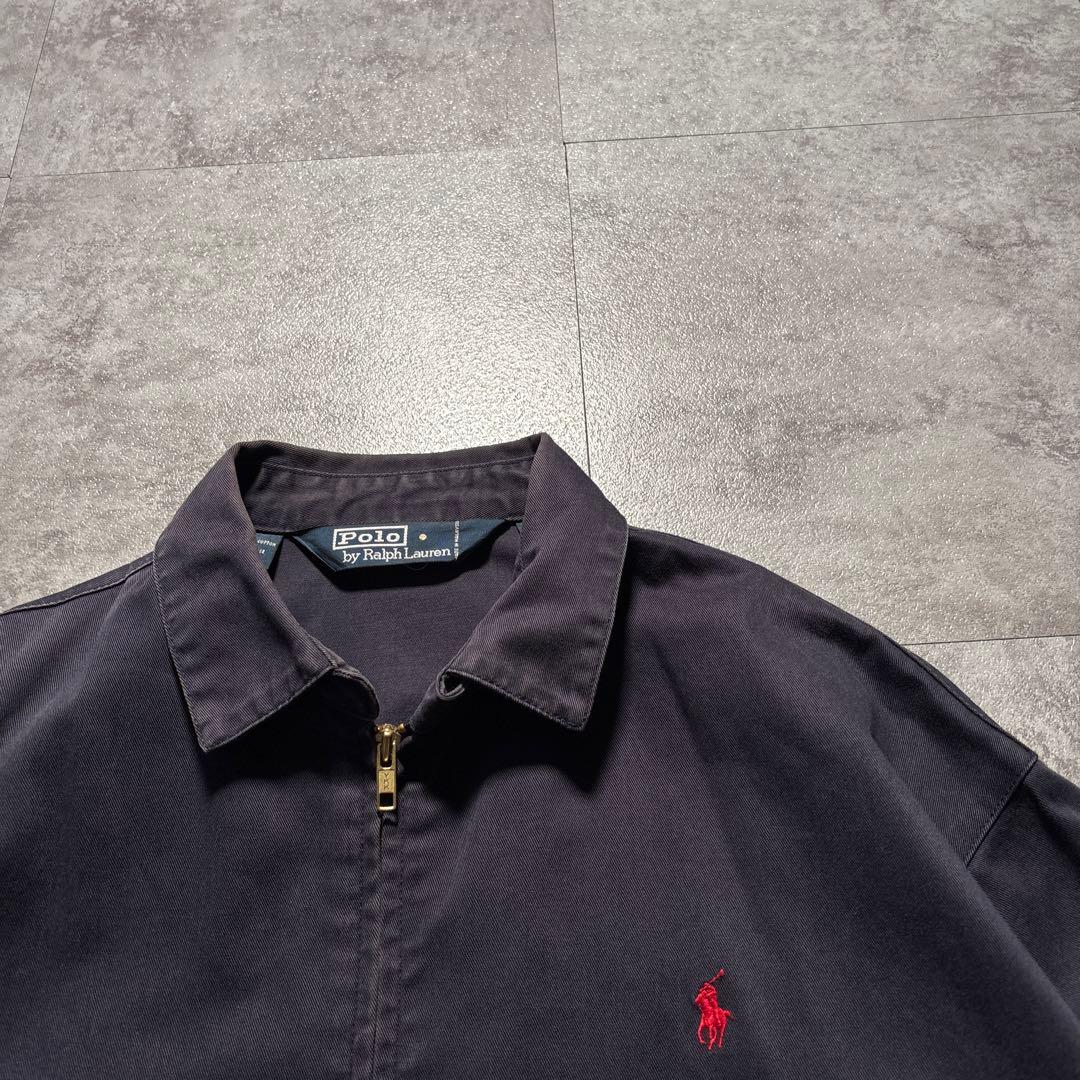 ジャケット・アウター 90s Polo by Ralph Lauren swing top navy