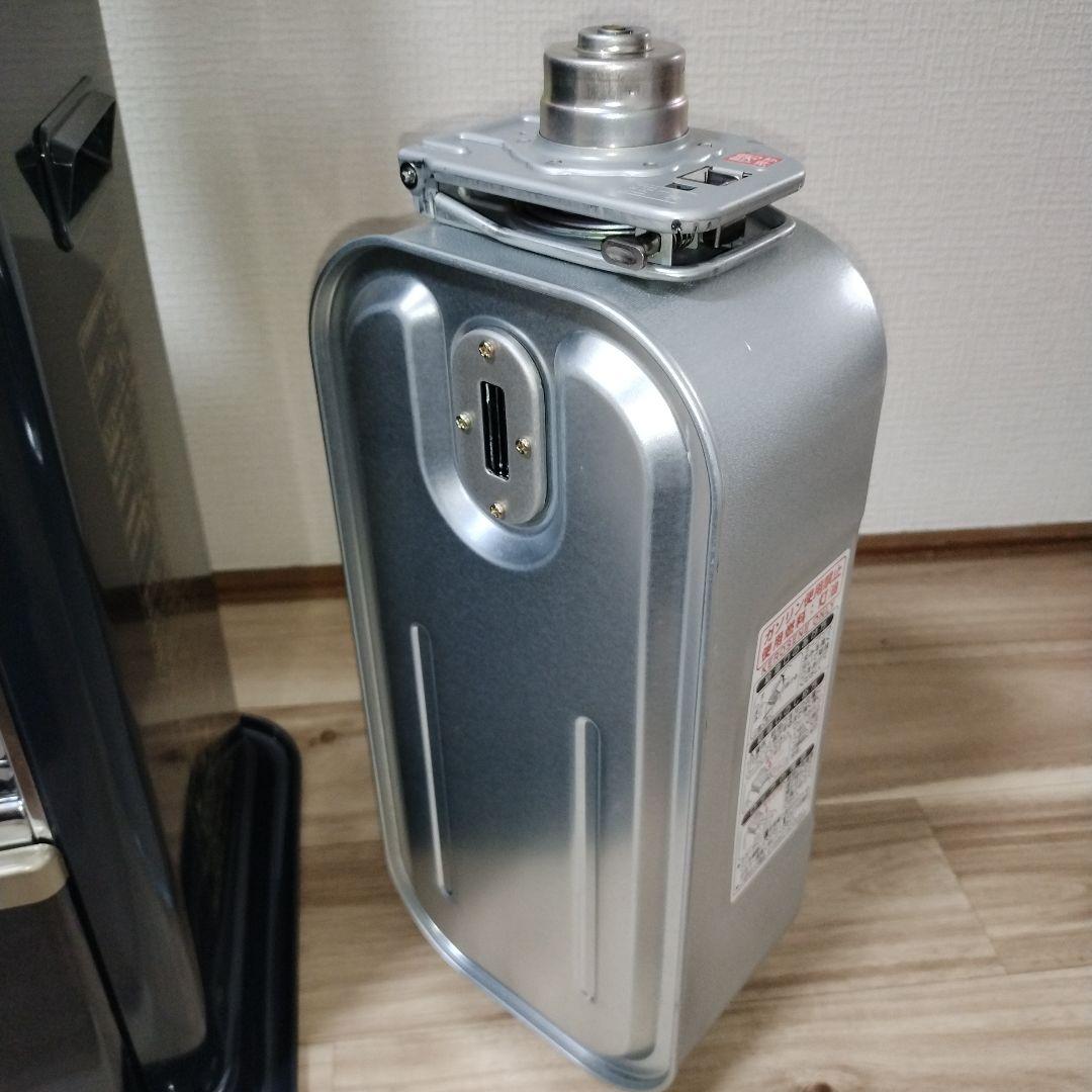 美品　3TRIPLE消臭　ストーブ メッシュカバー付　よごれま栓　電子点火　遠赤