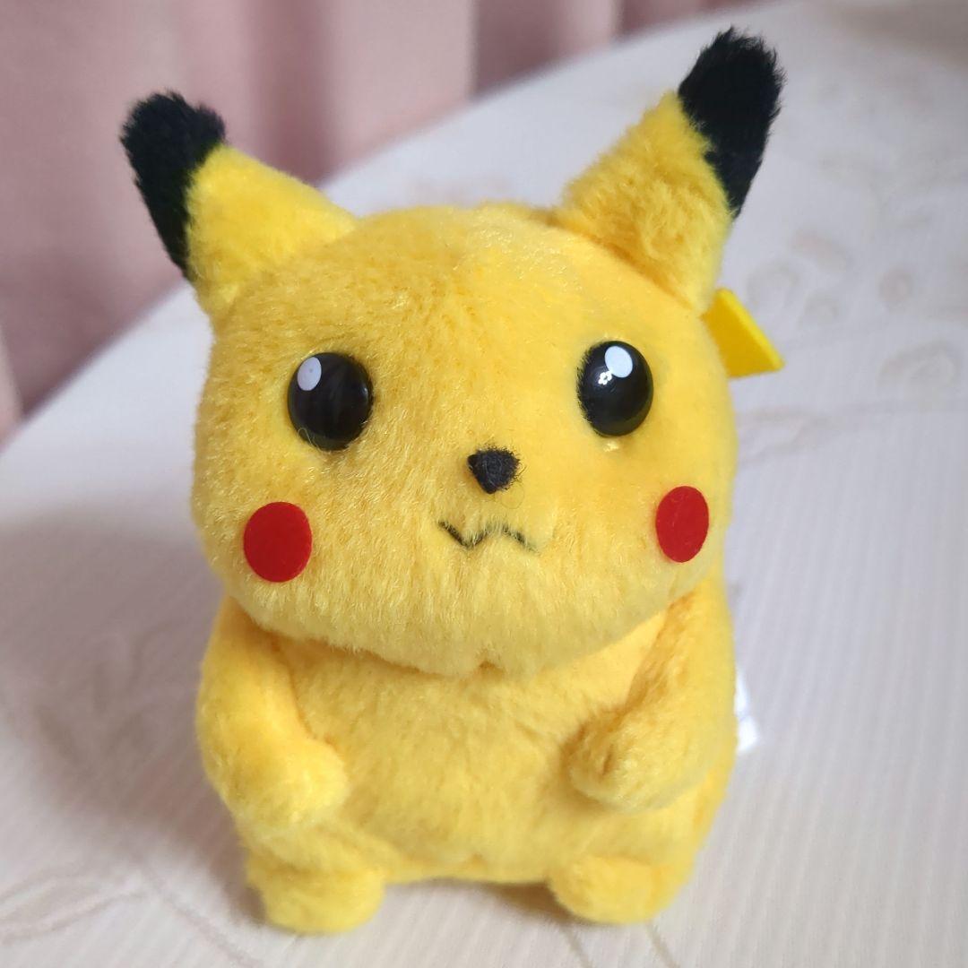 ピカチュウ　ぬいぐるみ　バンダイ　1997　ニンテンドー　初期　当時物　レトロ