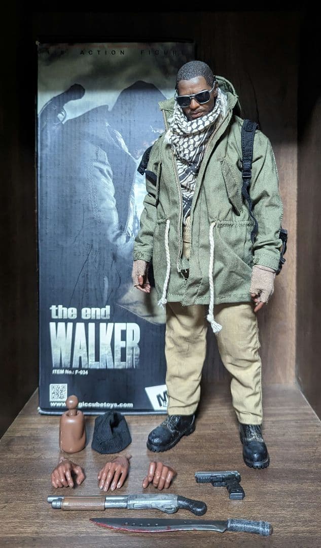 ザ・ウォーカー　デンゼル・ワシントン　ホットトイズ　1/6　フィギュア