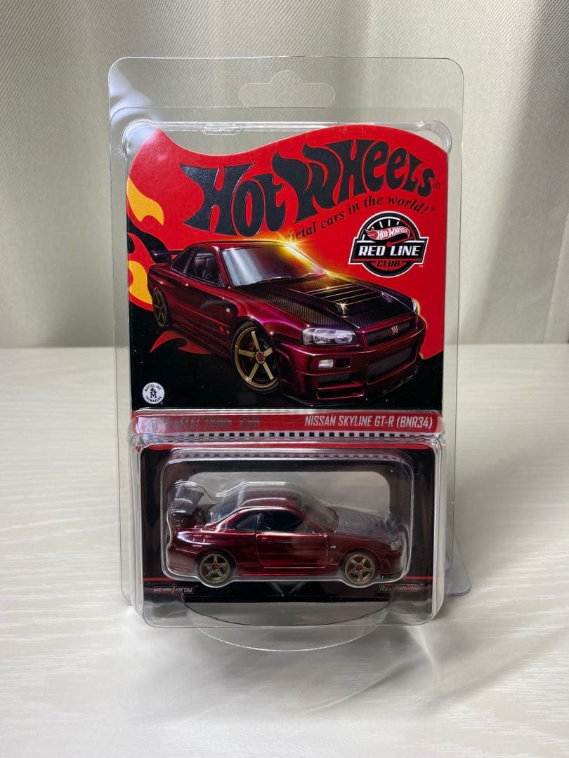 ホットウィール RLC NISSAN SKYLINE GT-R (BNR34)