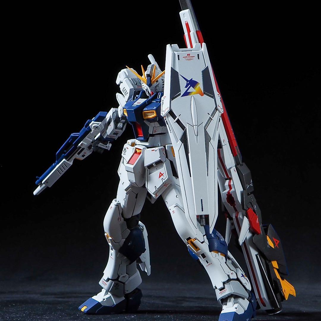 RG 1/144 νガンダム 全塗装　完成品　ニューガンダム　逆襲のシャア