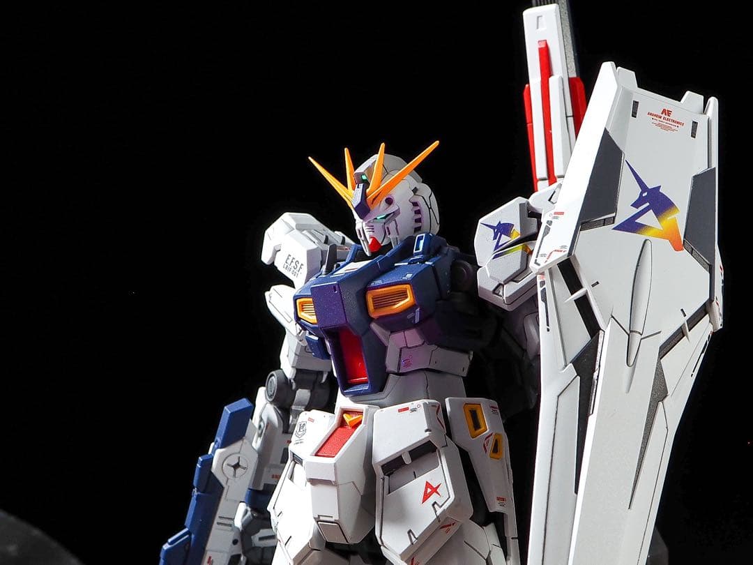 RG 1/144 νガンダム 全塗装　完成品　ニューガンダム　逆襲のシャア