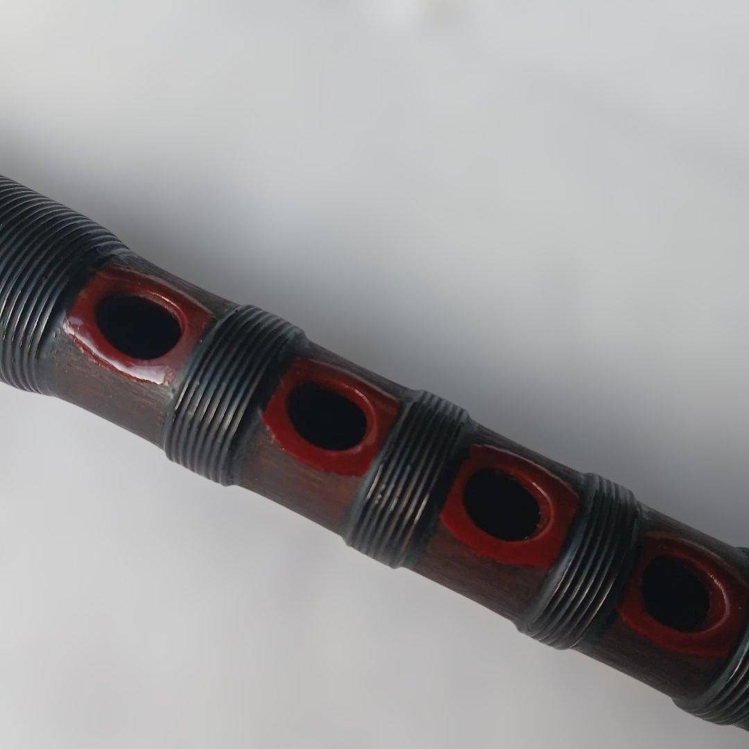 鳳聲晴由氏の作 能管