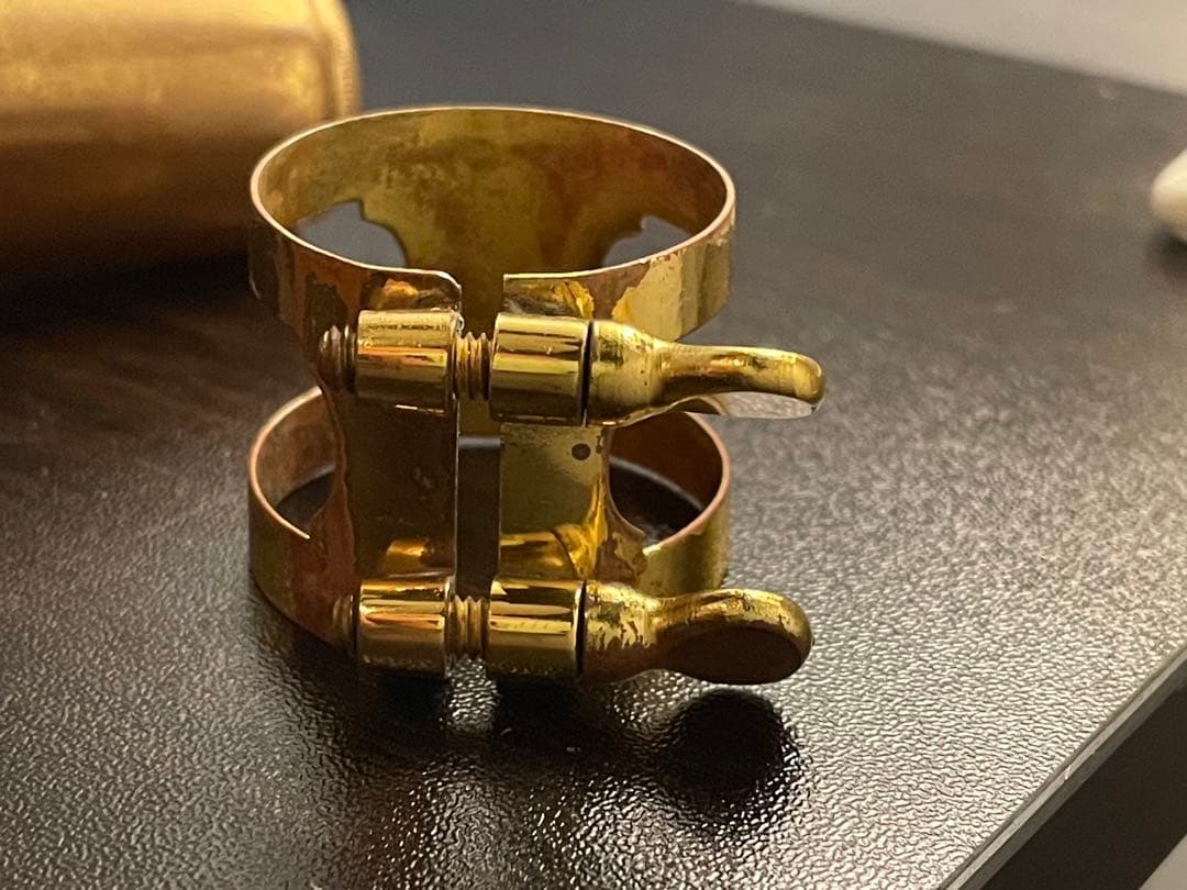 Martin Connタイプ　テナーサックス用リガチャー　ヴィンテージ