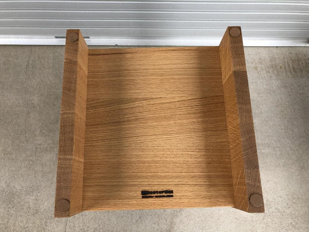 MasterWal マスターウォール ユニゾン ナイトテーブル オーク材（B)