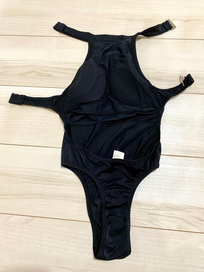 Sサイズ　モノキニ ブラック&パープル（ノーマル&ルーキー）