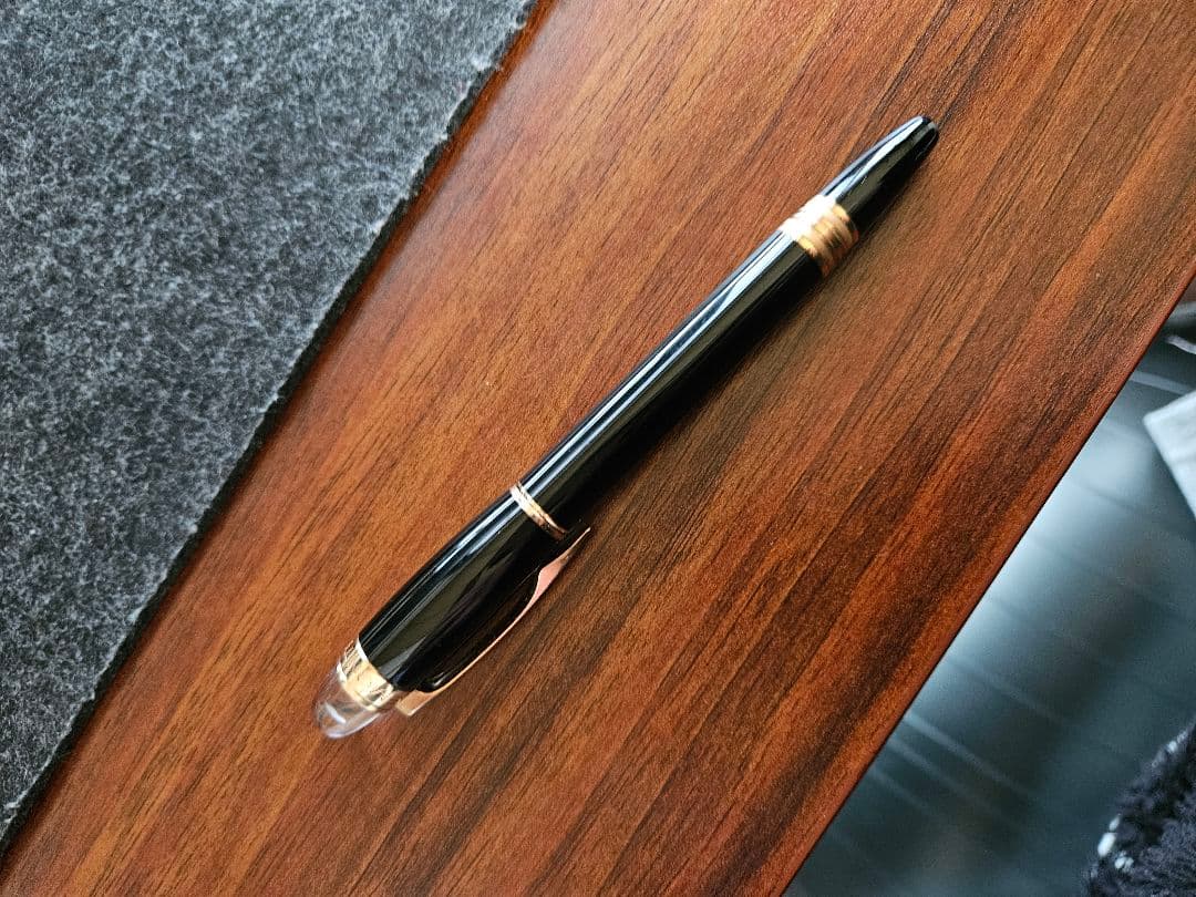 【美品】モンブラン 万年筆 スターウォーカー レッドゴールド　ピンクゴールド