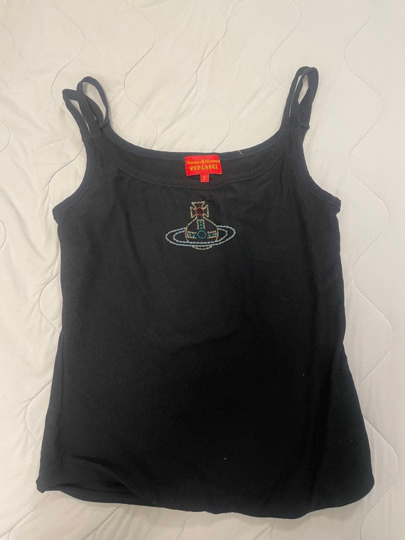 Vivienne Westwood 黒　タンクトップ