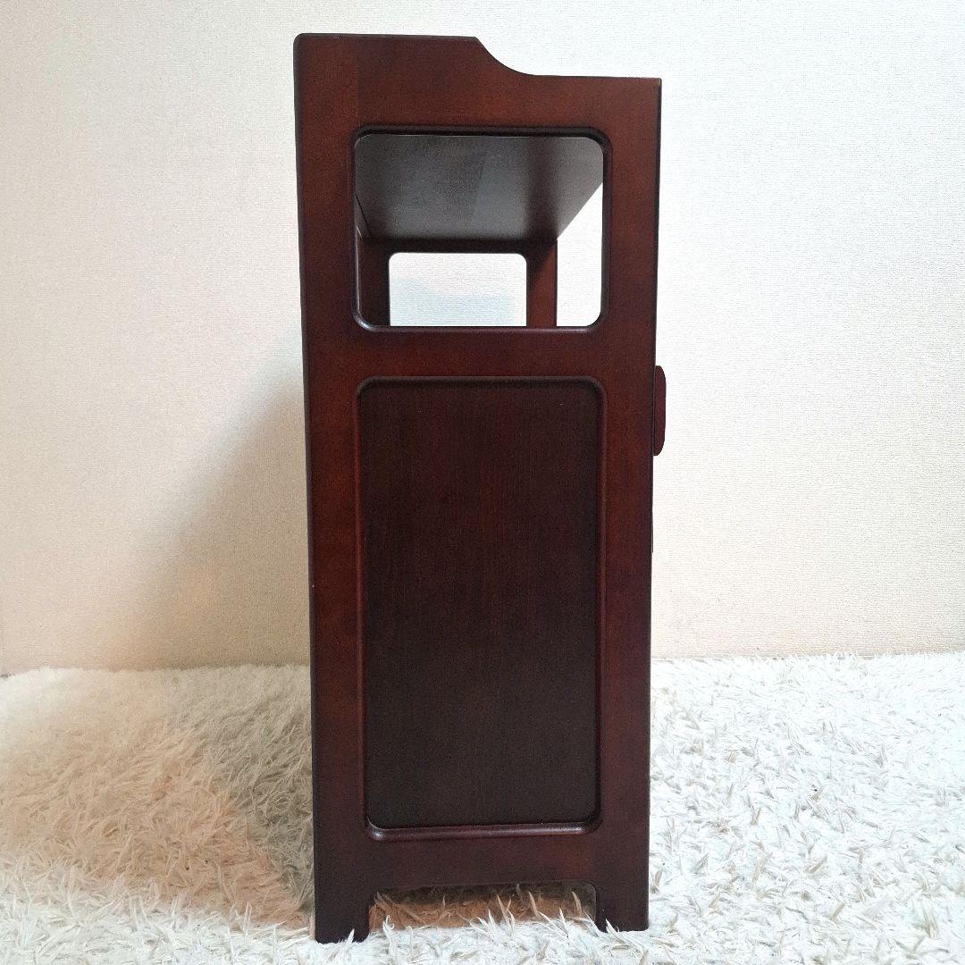 【美品】karimoku カリモク オールドカリモク 電話台 ファックス台