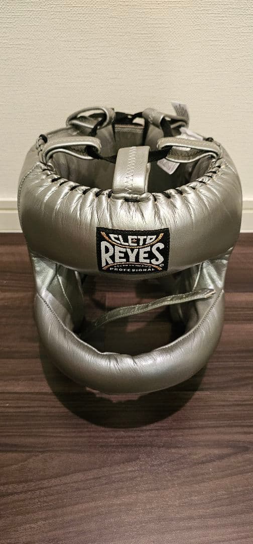 REYES シルバー ヘッドギア ナイロンバー付き