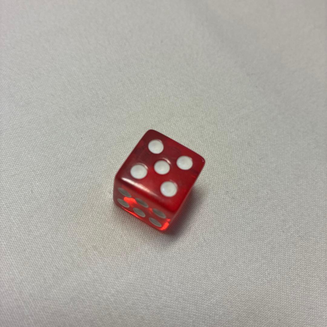 赤いサイコロ