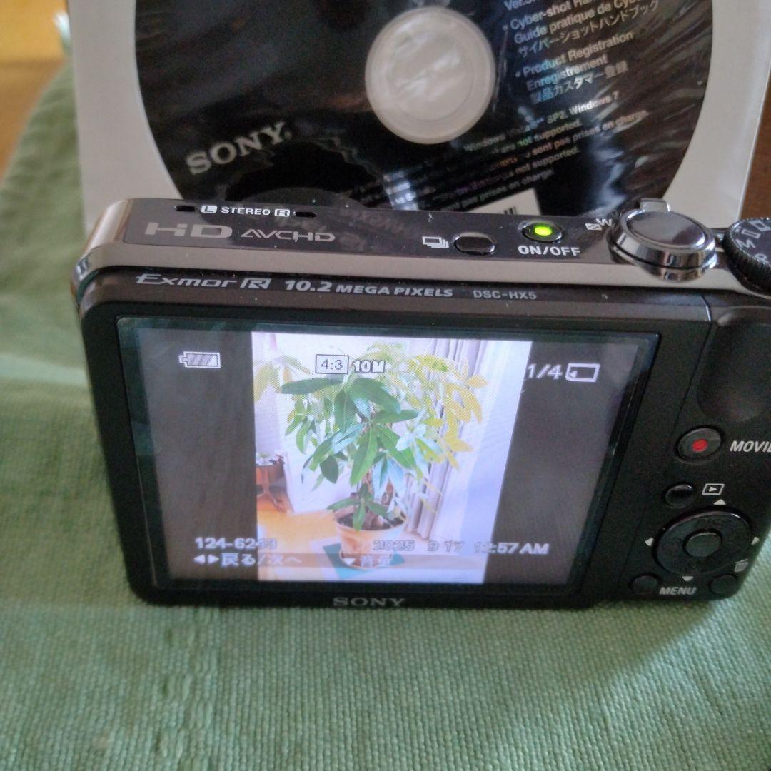 SONYサイバーショットDSC-HX5 充電器、アダプターケーブル、バッテリー2