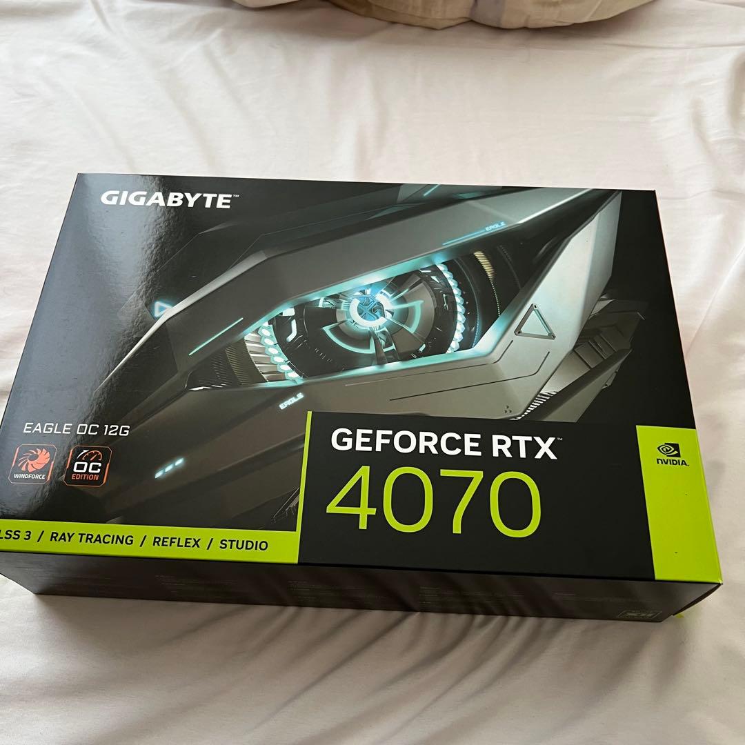 グラフィックボード・グラボ・ビデオカード GIGABYTE GEFORCE RTX 4070 EAGLE OC