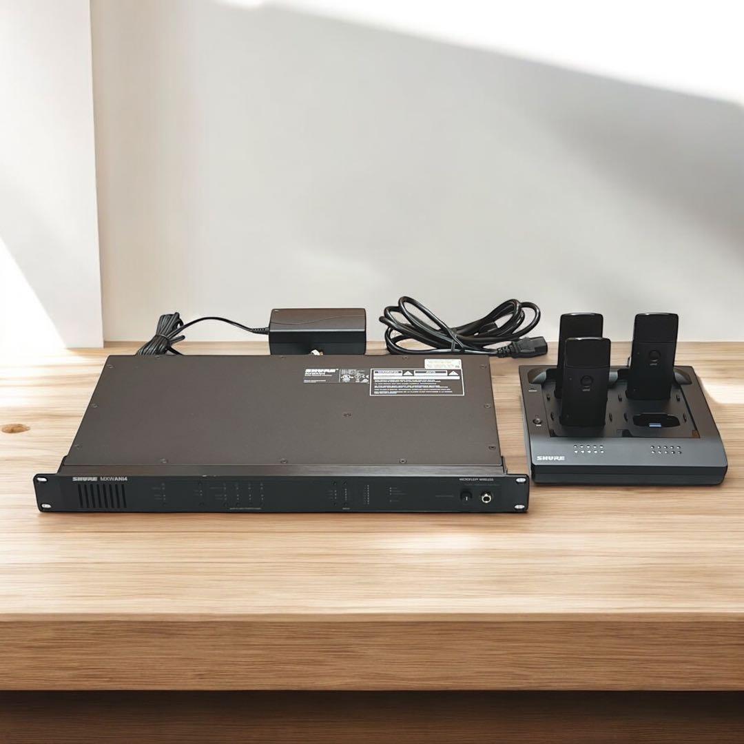 SHURE オーディオネットワークインターフェースバウンダリー型ワイヤレス送信機