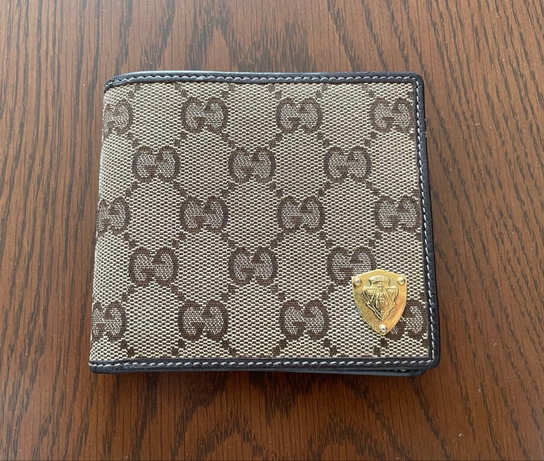 GUCCI GGパターン 二つ折り財布