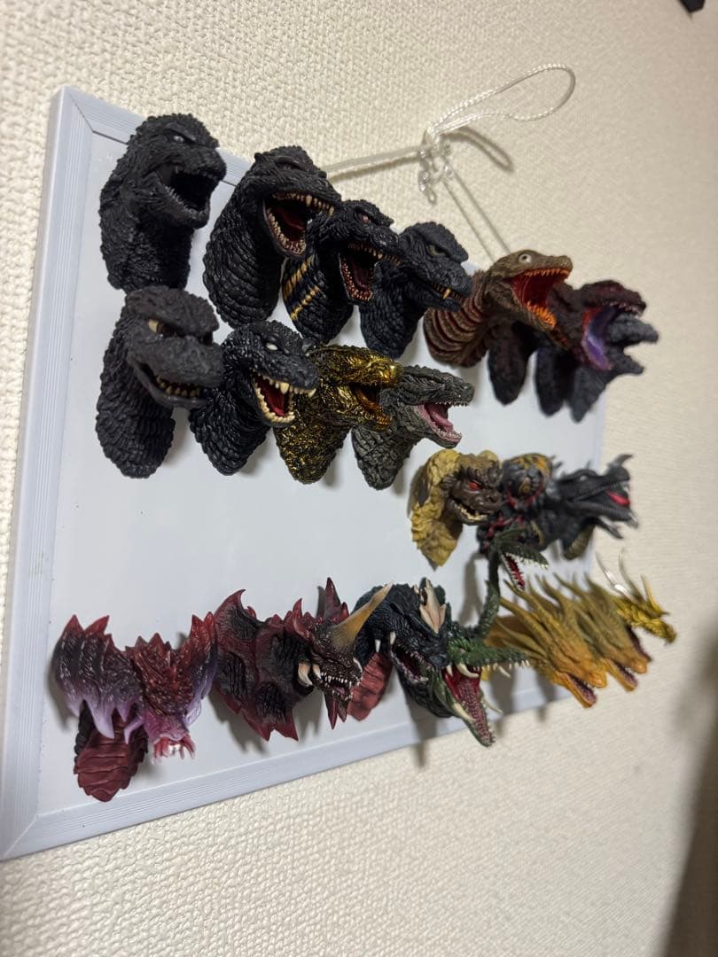一番くじ　ゴジラ　モンスターヘッドマグネット