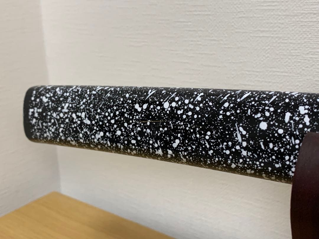 【模造刀】日本刀 打刀 肥前忠広 美しい鍔 樋入刀身