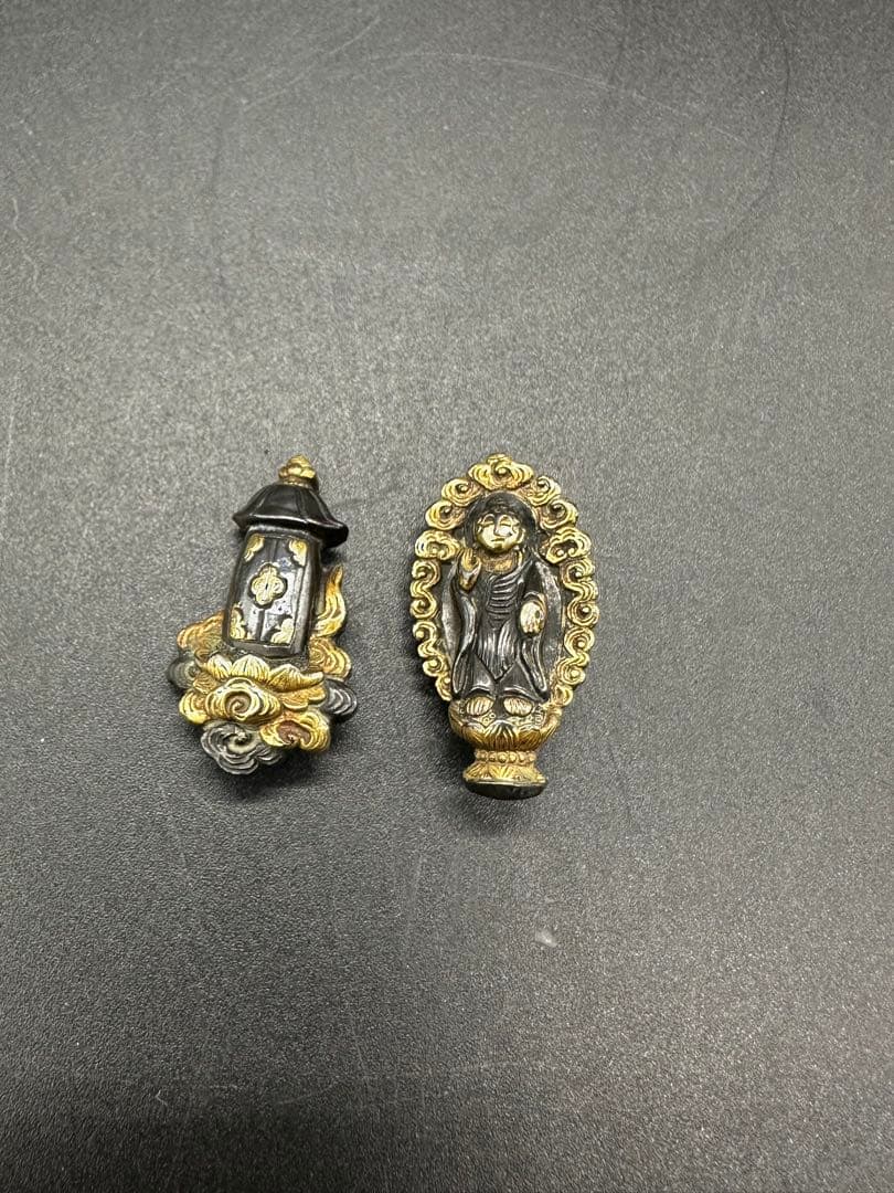 目贯 武具　金工　江戸時代　仏像　金工美術　古美術　骨董