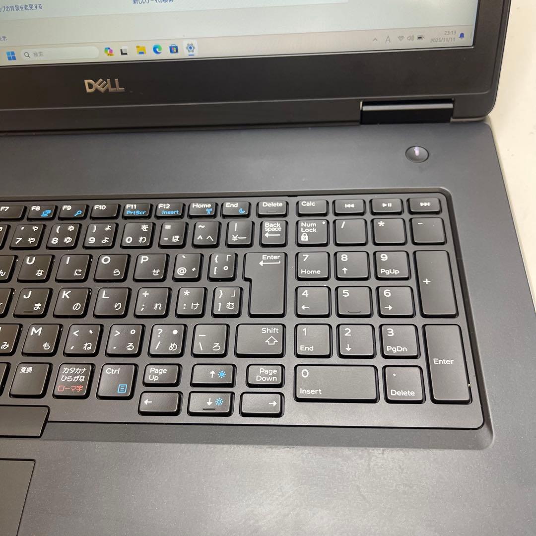 Windowsノート本体 Dell Precision 7730 i9-8950HK 32GB 512GB