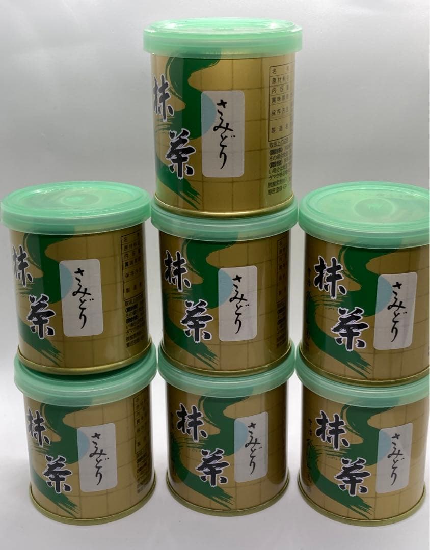 【山政小山園 宇治抹茶】抹茶 粉末 さみどり　30g×7個