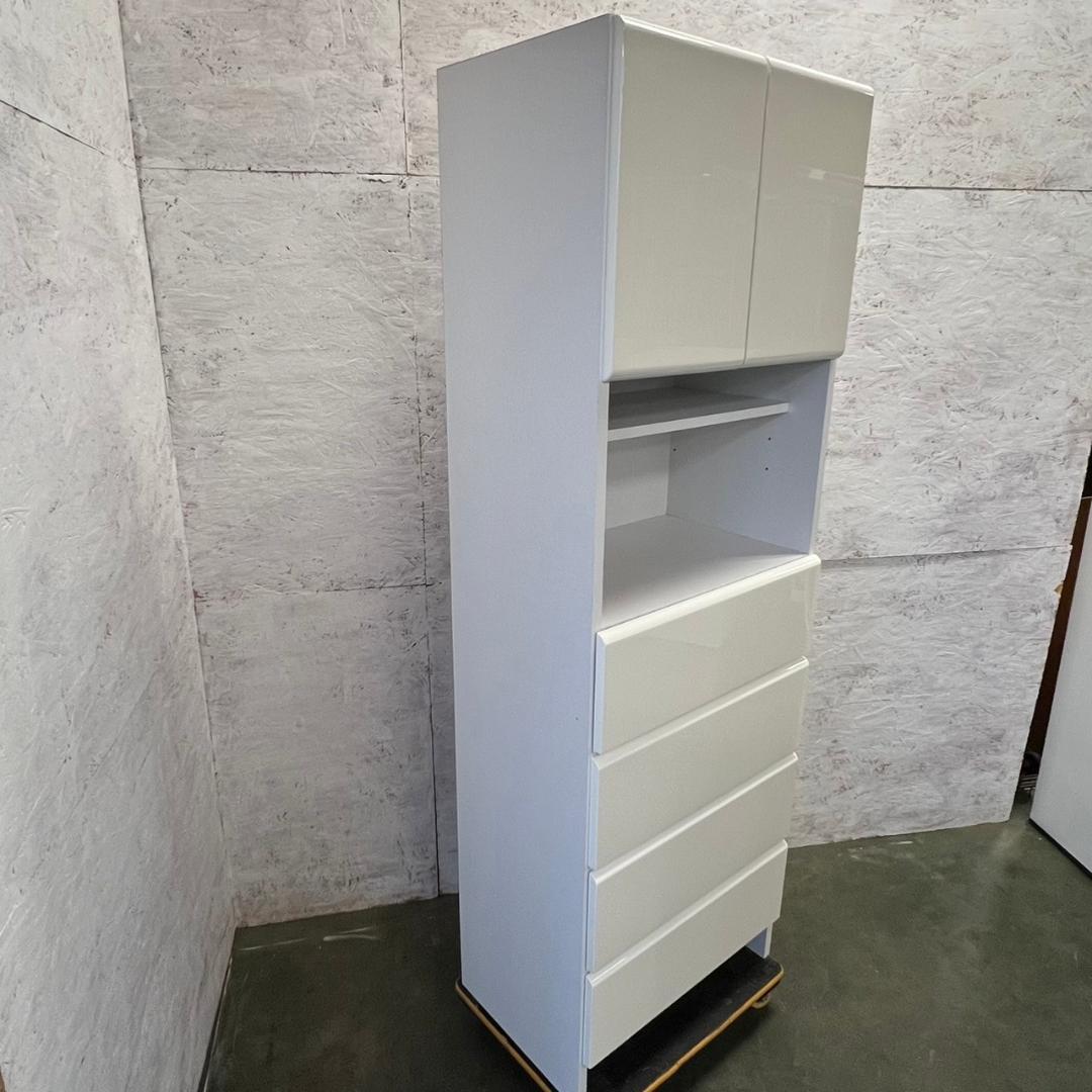 ニトリ 隙間収納庫 収納 (フロンティア60 WH D) J0667