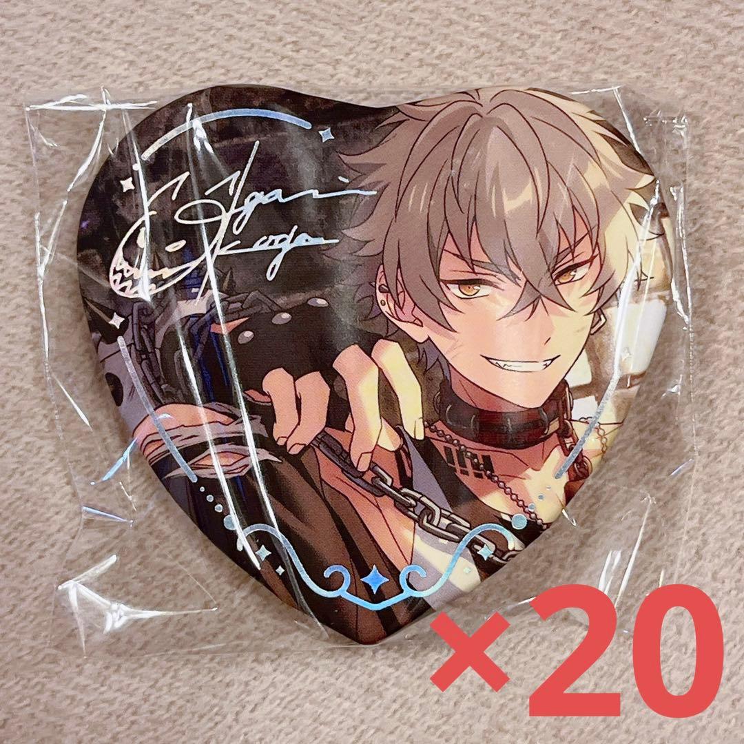 あんスタ 中国 傾心ハート 缶バッジ 大神晃牙