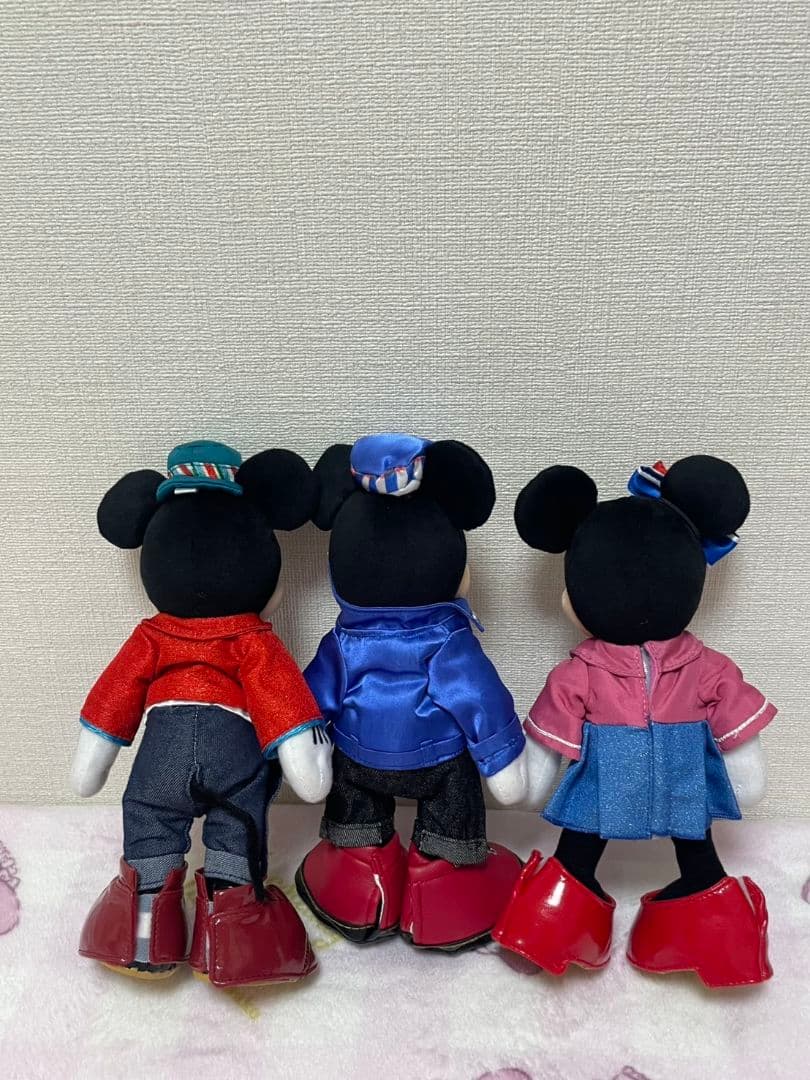 ディズニーシー　ハローニューヨーク　ミッキー　ミニー　コスチューム　三点セット