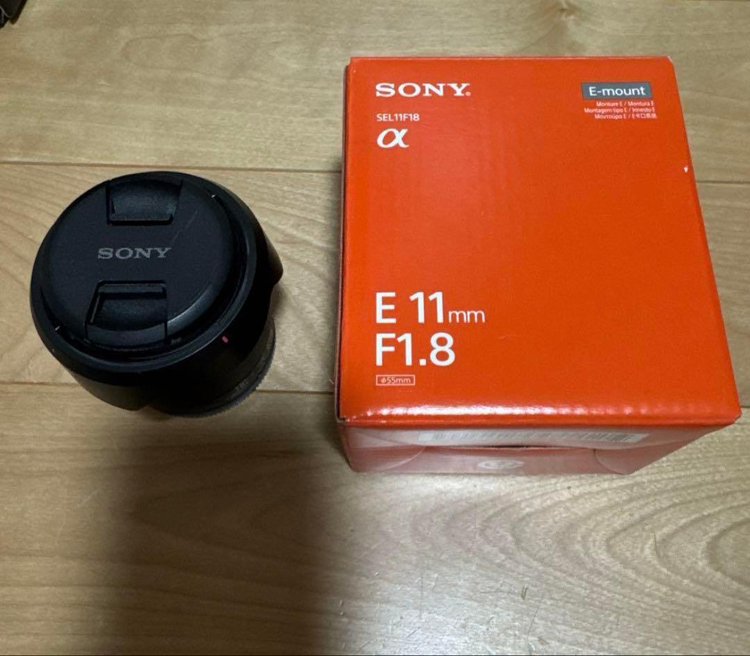 レンズ(単焦点) Sony E 11mm F1.8