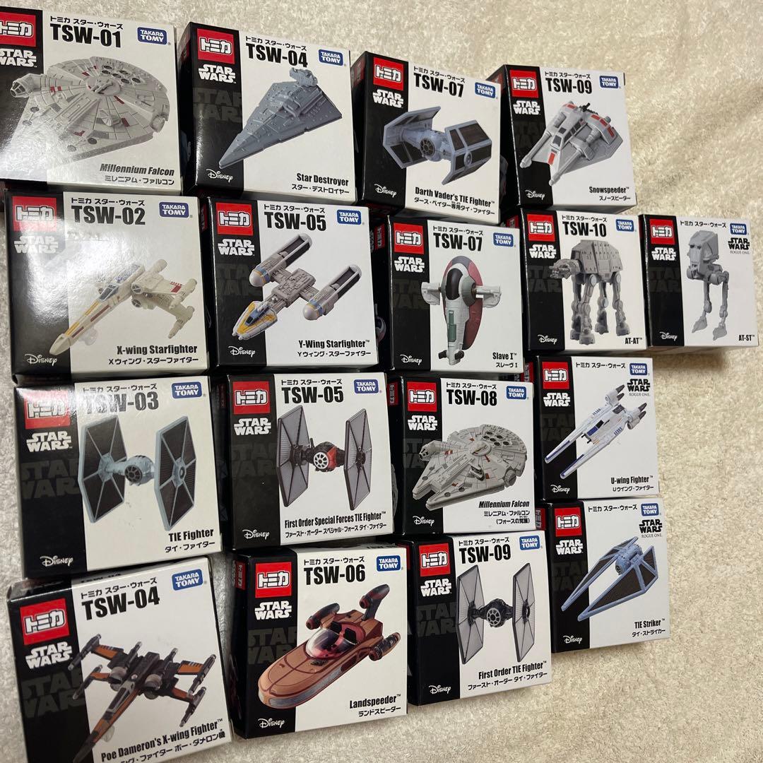 トミカ　スターウォーズ　17種セット