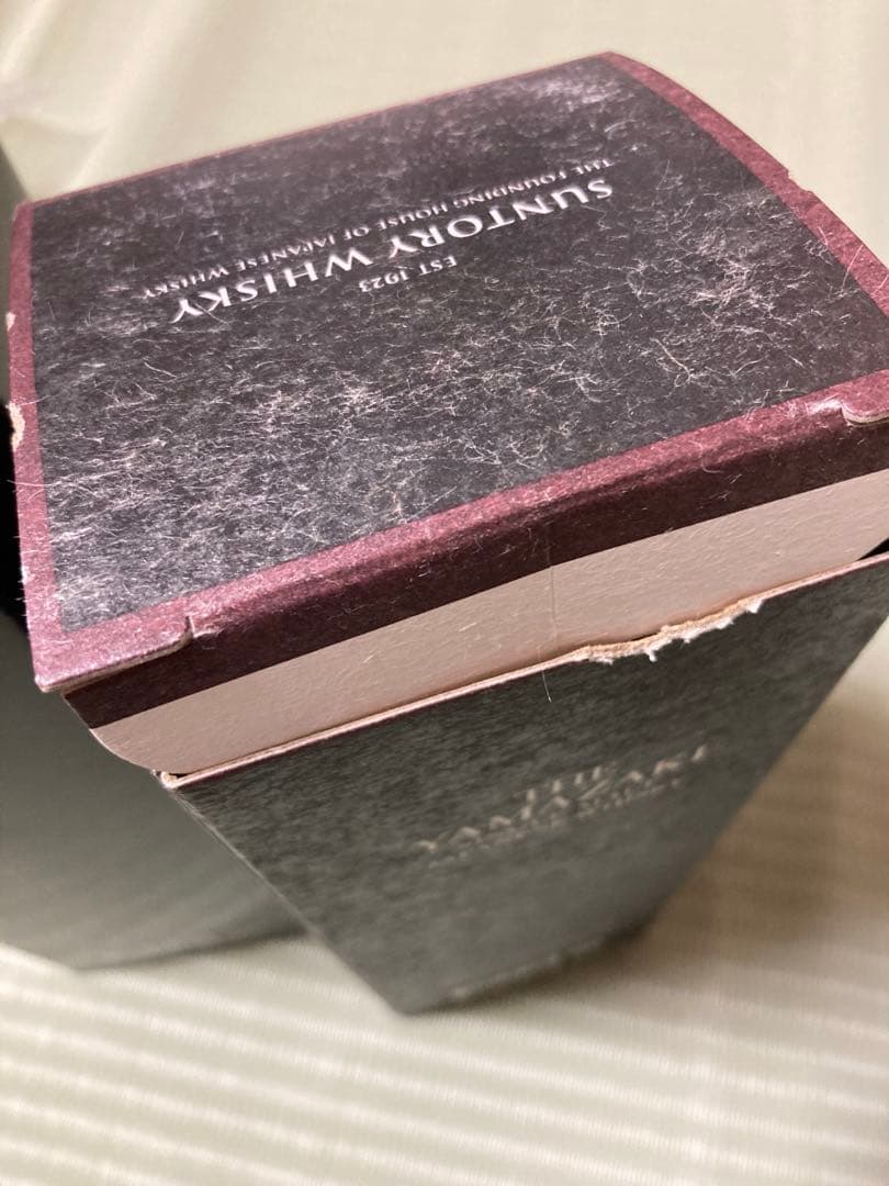 山崎ウイスキー 18年 12年 空き瓶空箱セット