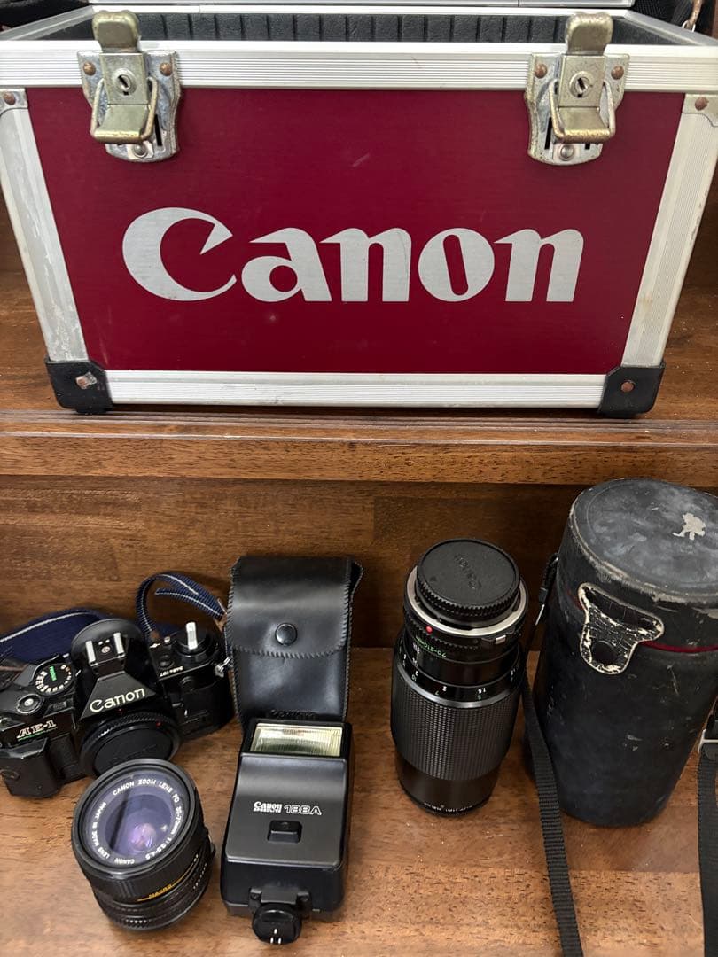☆中古☆Canon AE-1PROGRAM 一眼レフカメラ　セット
