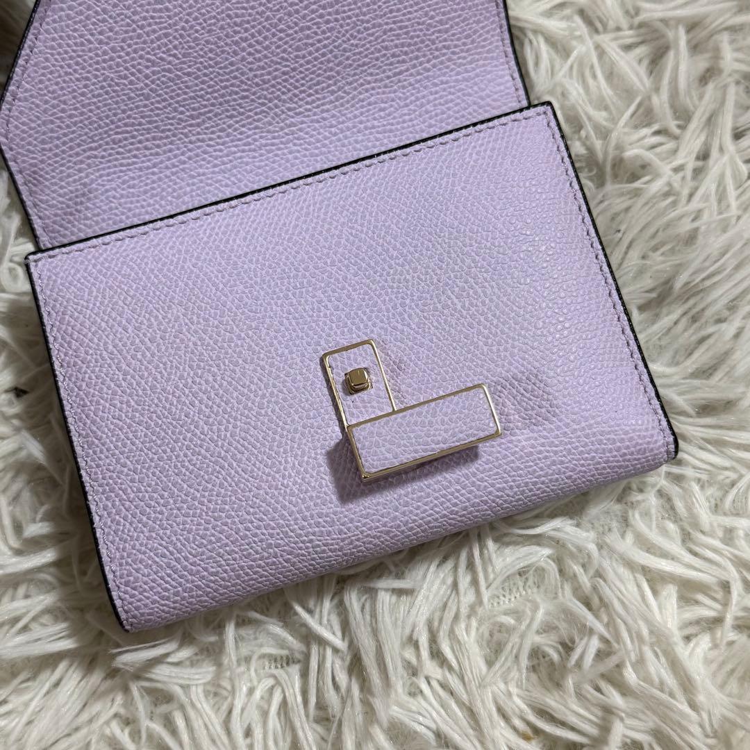 ⭐️新品未使用⭐️　Valextra イジィデ　三つ折り財布　コンパクトウォレット
