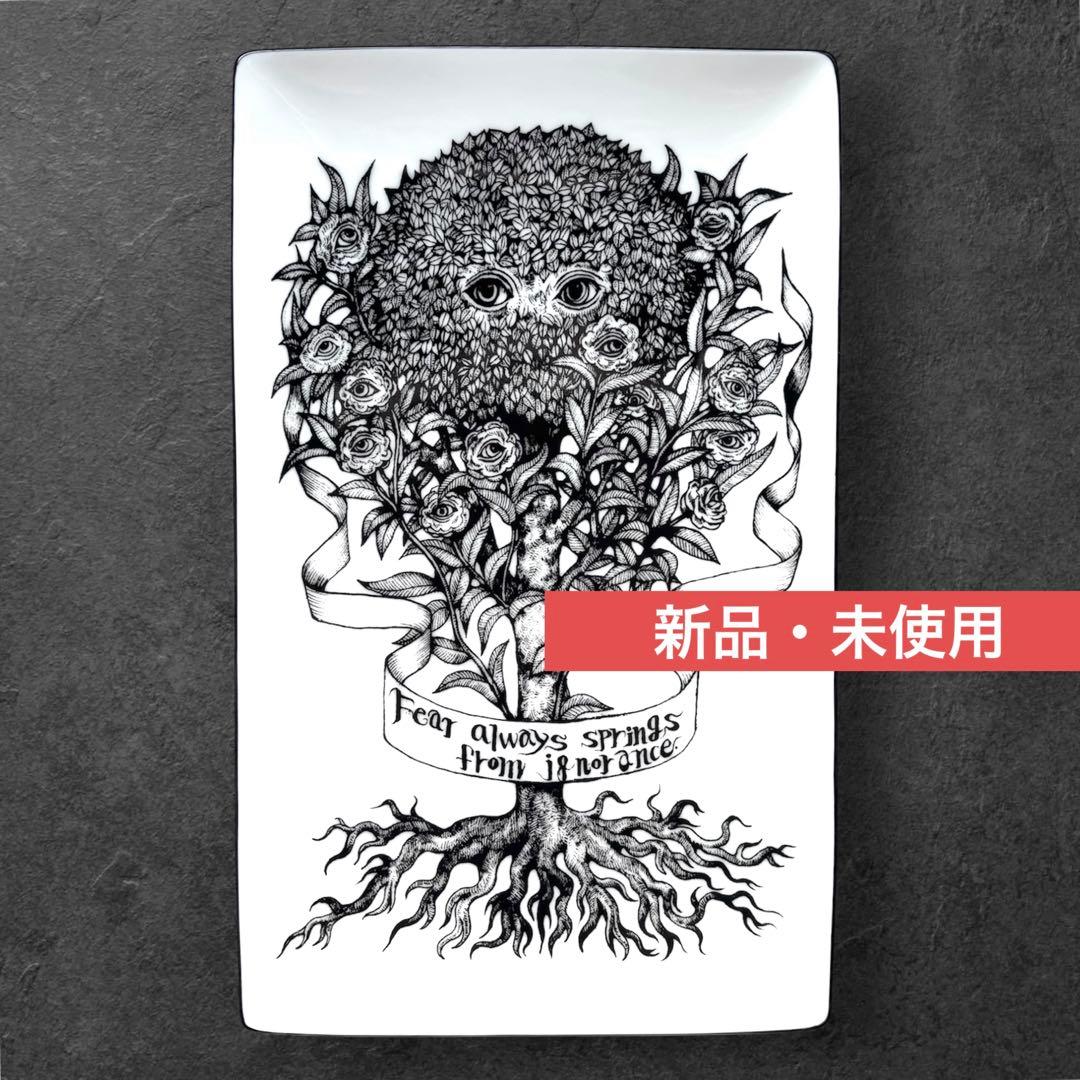 【レア】ヒグチユウコ展　CIRCUS FINAL END 眼花・角皿