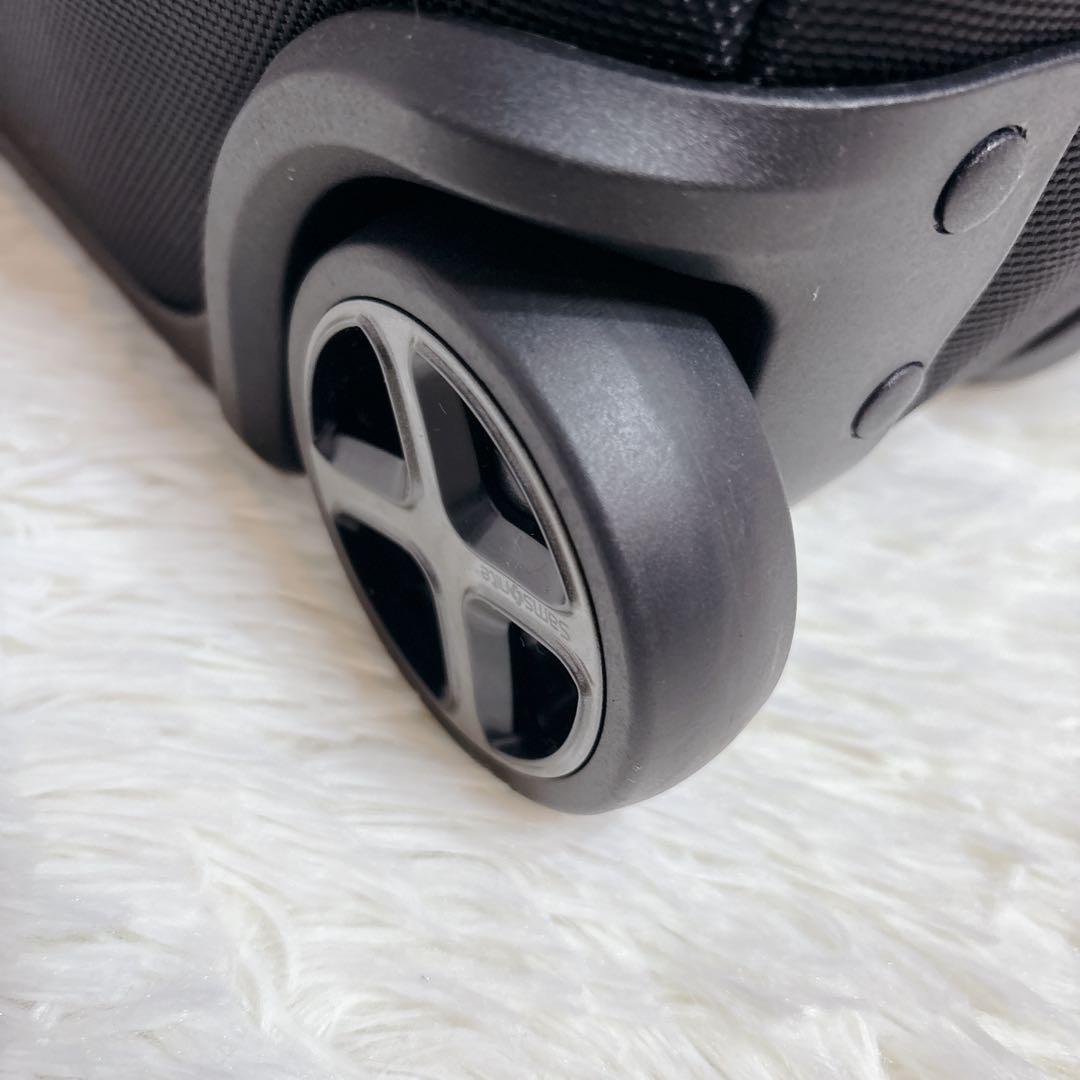 【希少デザイン】　Samsonite キャリー　ビジネス　ブラック　ソフト