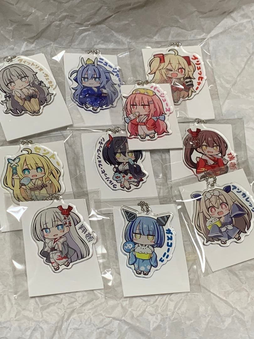 アズールレーン　大黒湯　1弾　アクリルキーホルダー　コンプリートセット